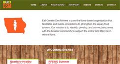 Desktop Screenshot of eatgreaterdesmoines.org